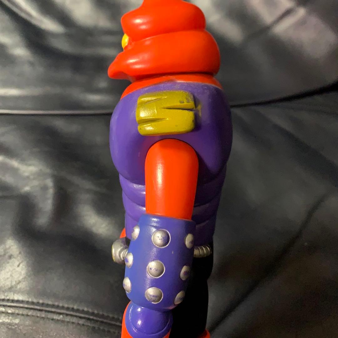 当時物 美品 ソフビ アクマイザー3 ガブラ スタンダードサイズ 武器、袋付き