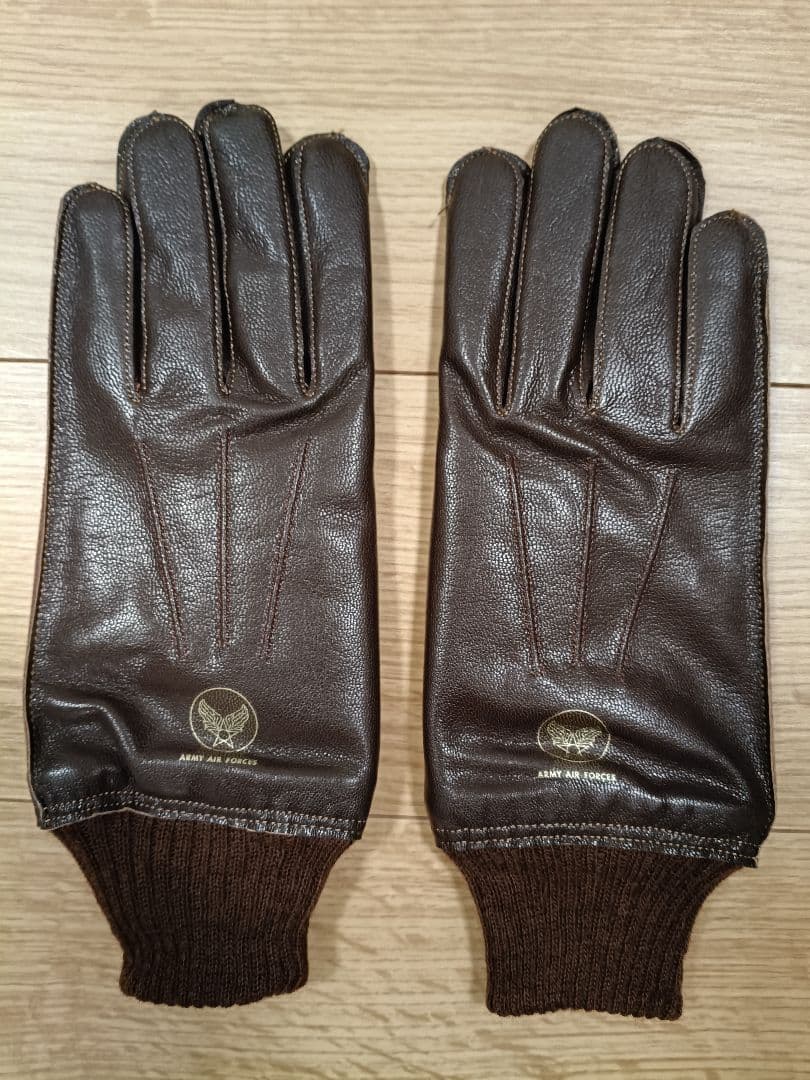 バズリクソンズ レザーグローブ 手袋 A-10 ブラウン