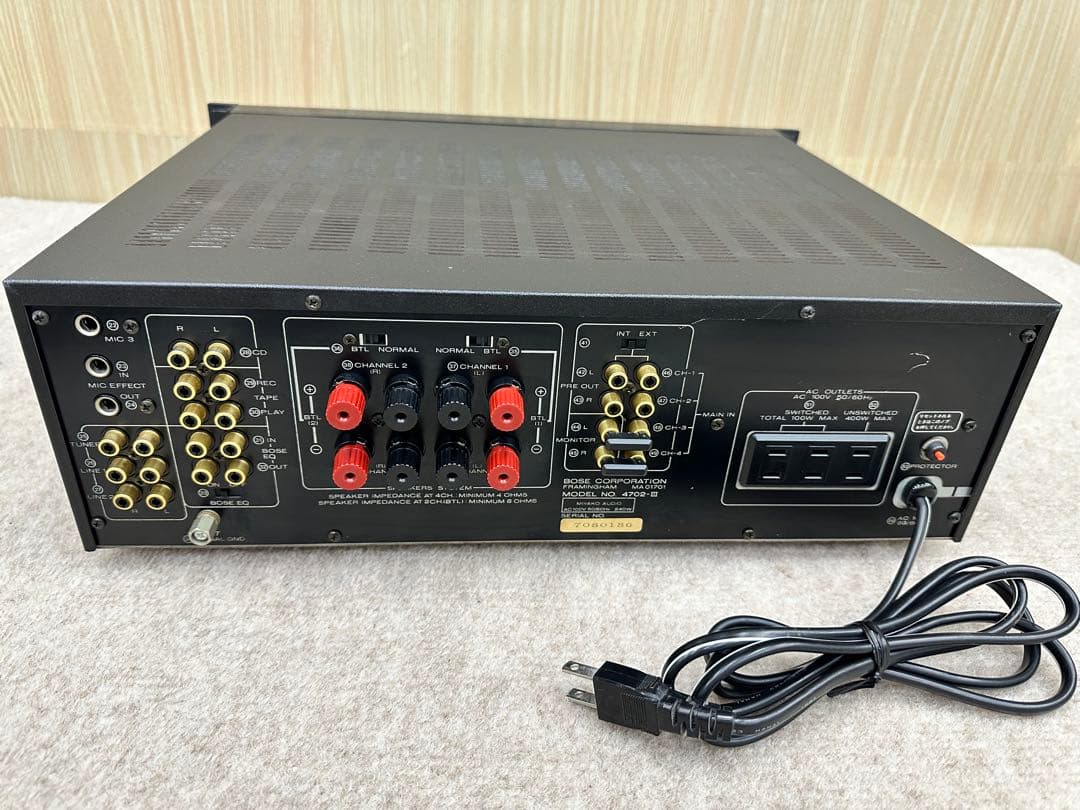 BOSE 4702-III プリメインアンプ ボーズ