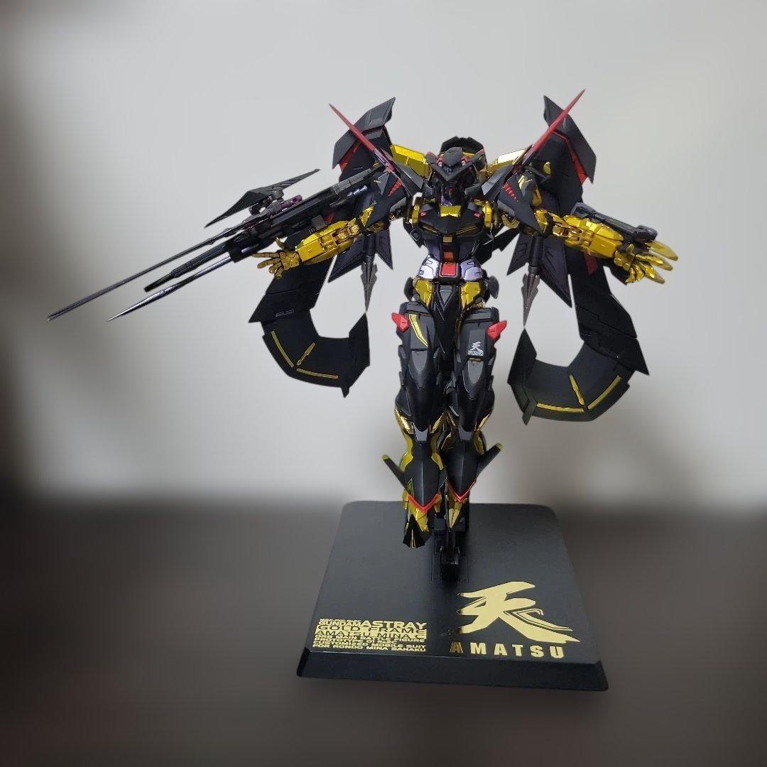 L BUILD GUNDAM ASTRAY GOLD FRAME 天ミナ