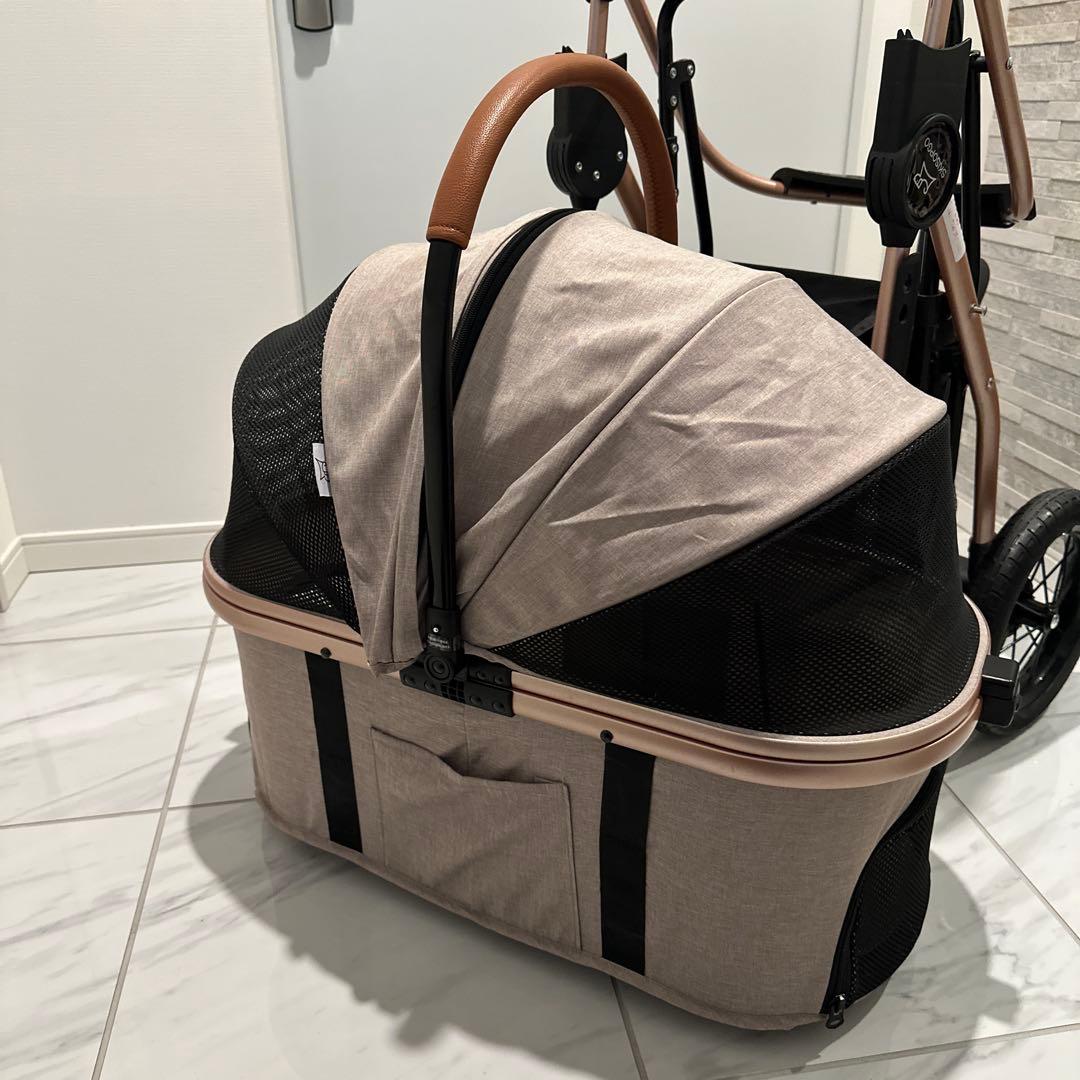 SKISOPGO ペットカート　ペットバギー　耐荷重20kg 中型犬〜大型犬用