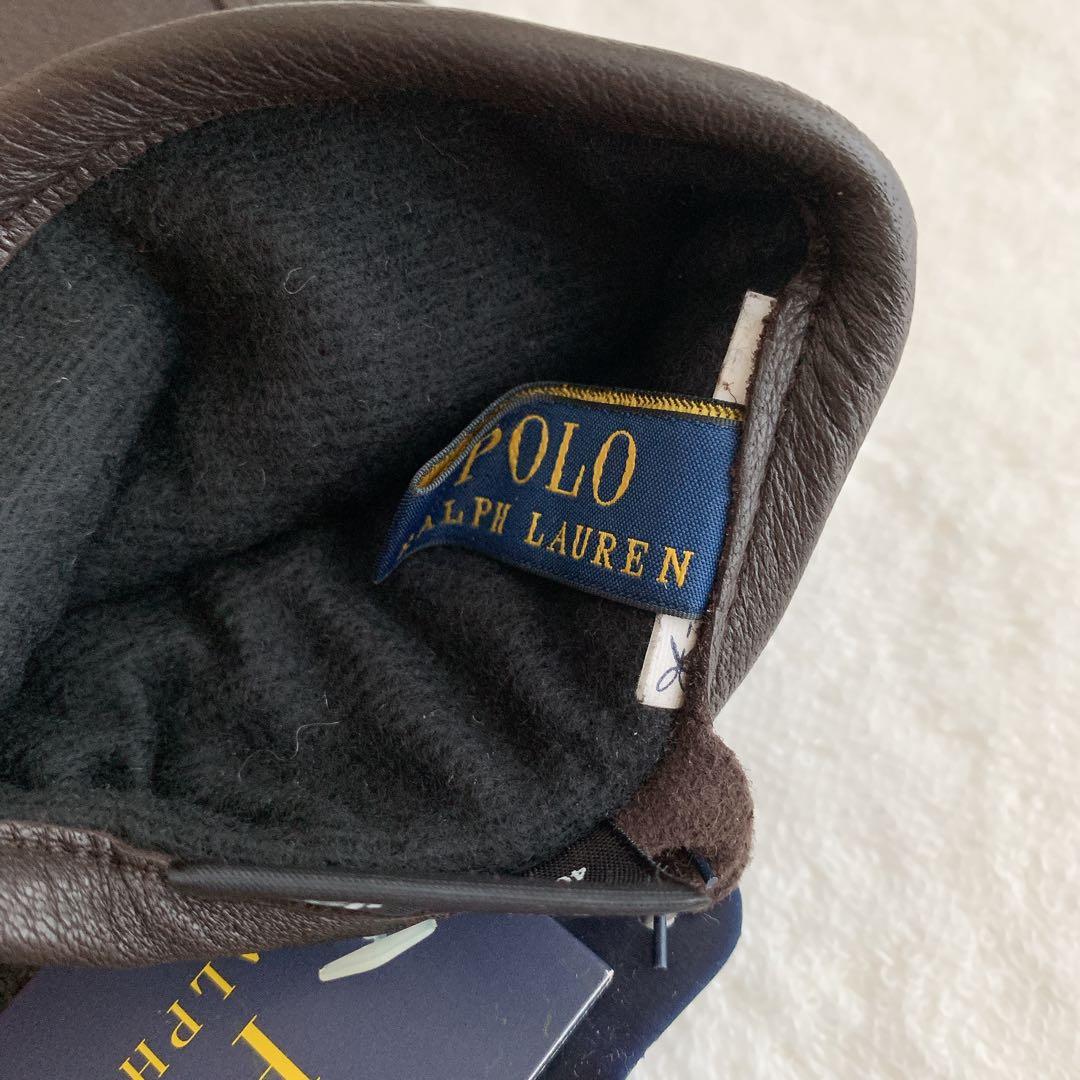 【新品】POLO Ralph Lauren ポロラルフローレンメンズグローブ手袋