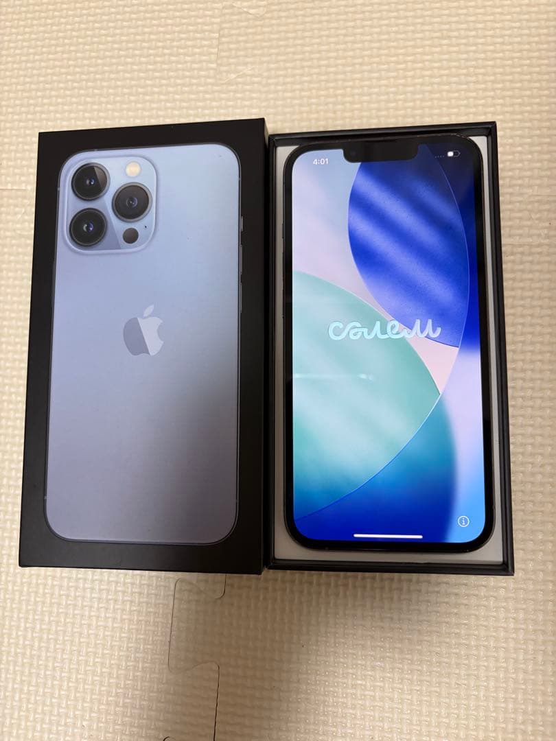 (美品)Apple iPhone 13 Pro 128GB シエラブルー 本体