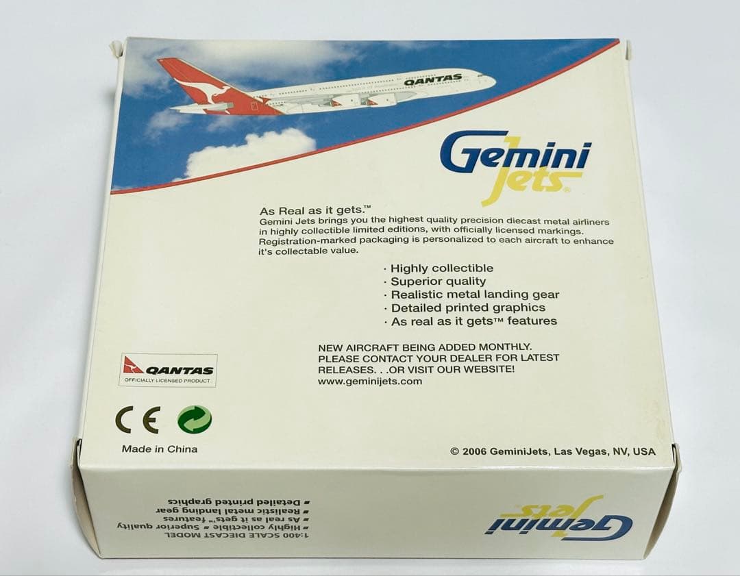 航空機・ヘリコプター Gemini 1/400 QANTAS A380