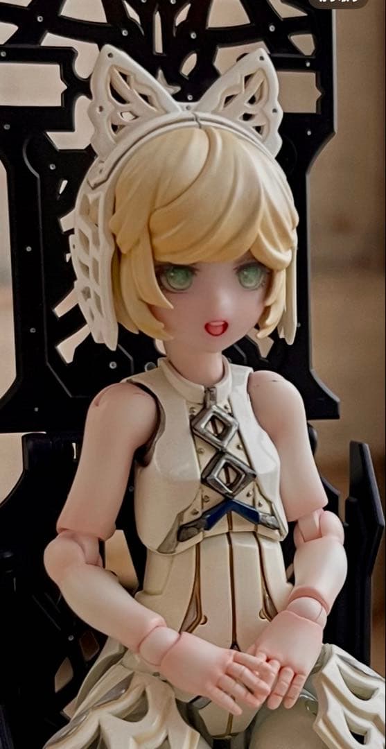 チトセリウムXCIX&Cアルベラ＆エフェル塗装済み完成品