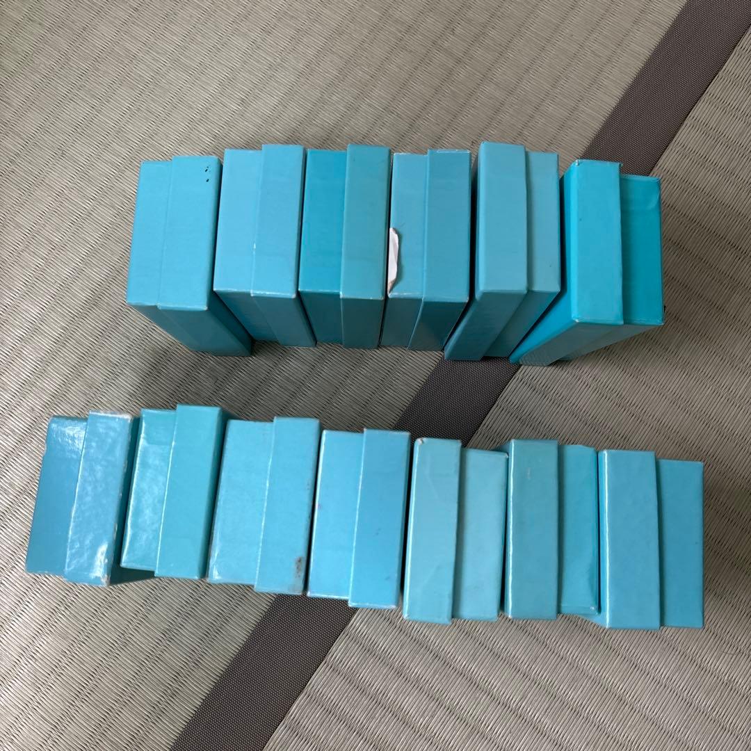 Tiffany & Co. ギフトボックス空き箱21個