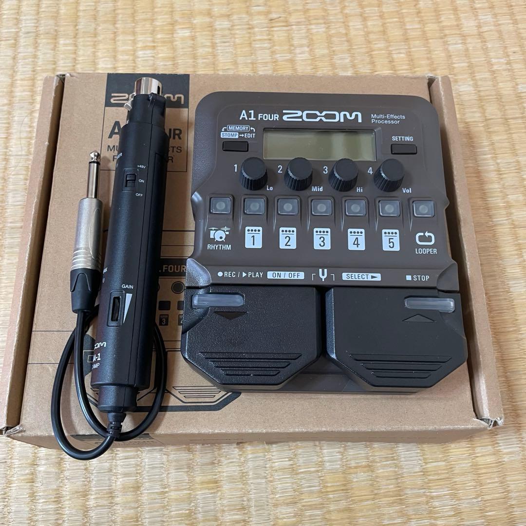 ZOOM A1 FOUR マルチエフェクトプロセッサー