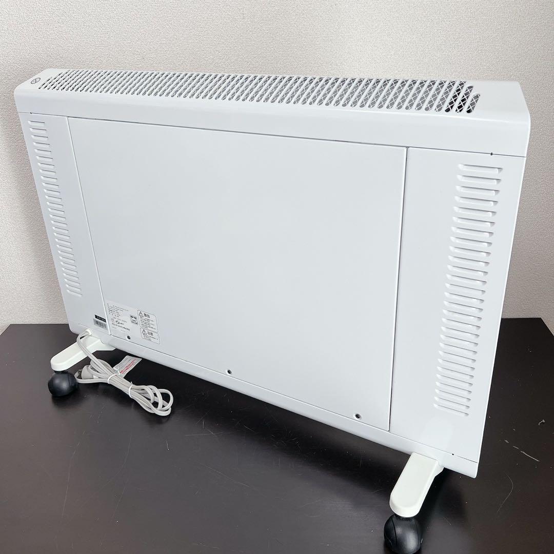 デロンギ コンベクターヒーター HXJ60L12-WH 1200Wホワイト 暖房