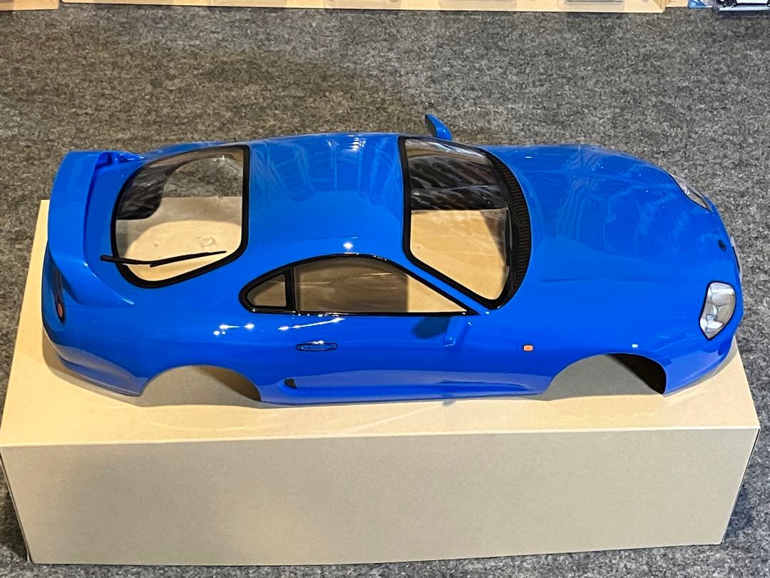タミヤ ラジコン RC トヨタ スープラ 塗装済スペアボディ ブリリアントブルー