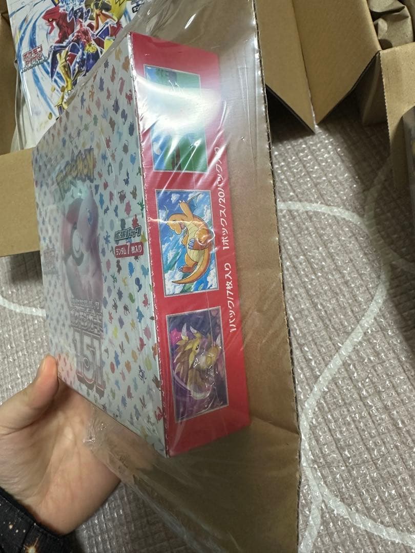 ポケモンカード151 その他BOX セット シュリンク付