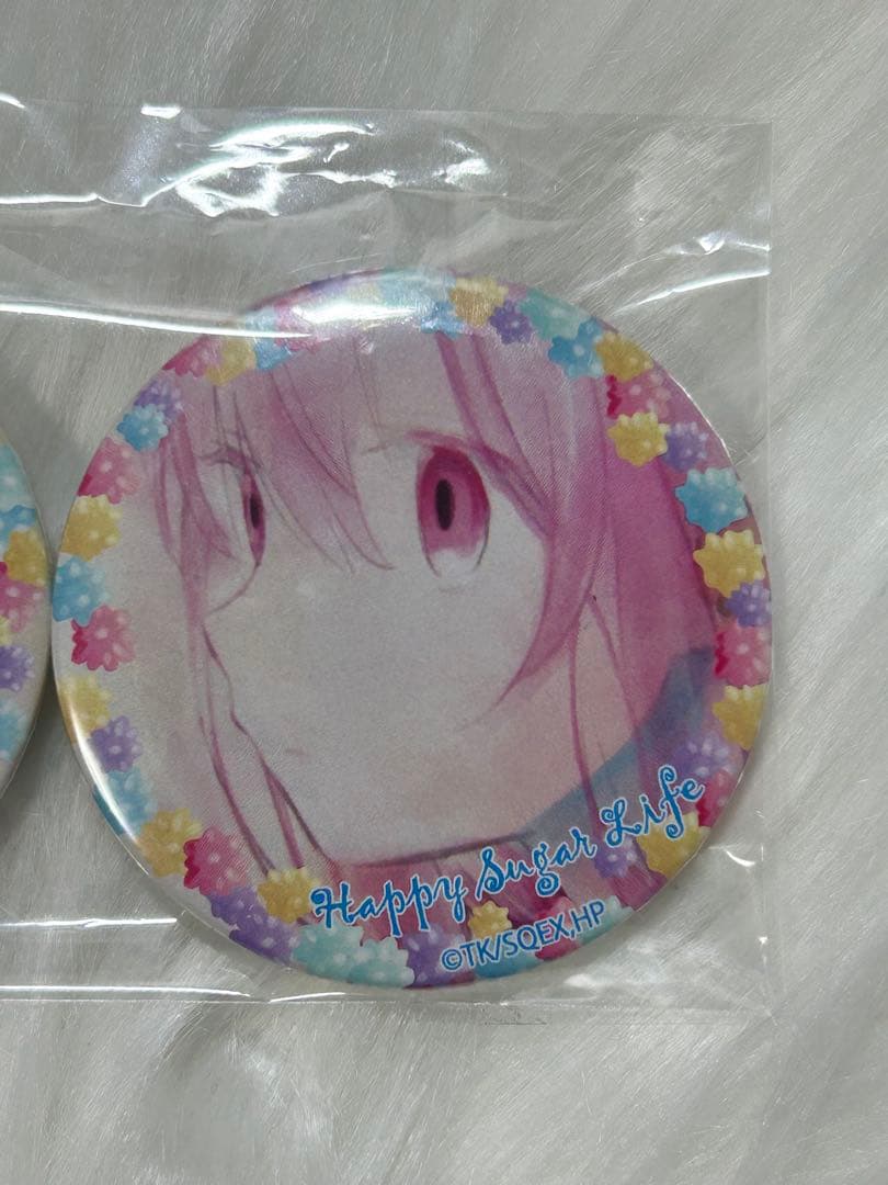 ハッピーシュガーライフ ハピシュガ 缶バッジ 松坂さとう 神戸しお