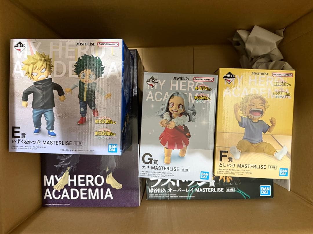 僕のヒーローアカデミア 一番くじ C.E.G.F賞 ラストワン賞　セット