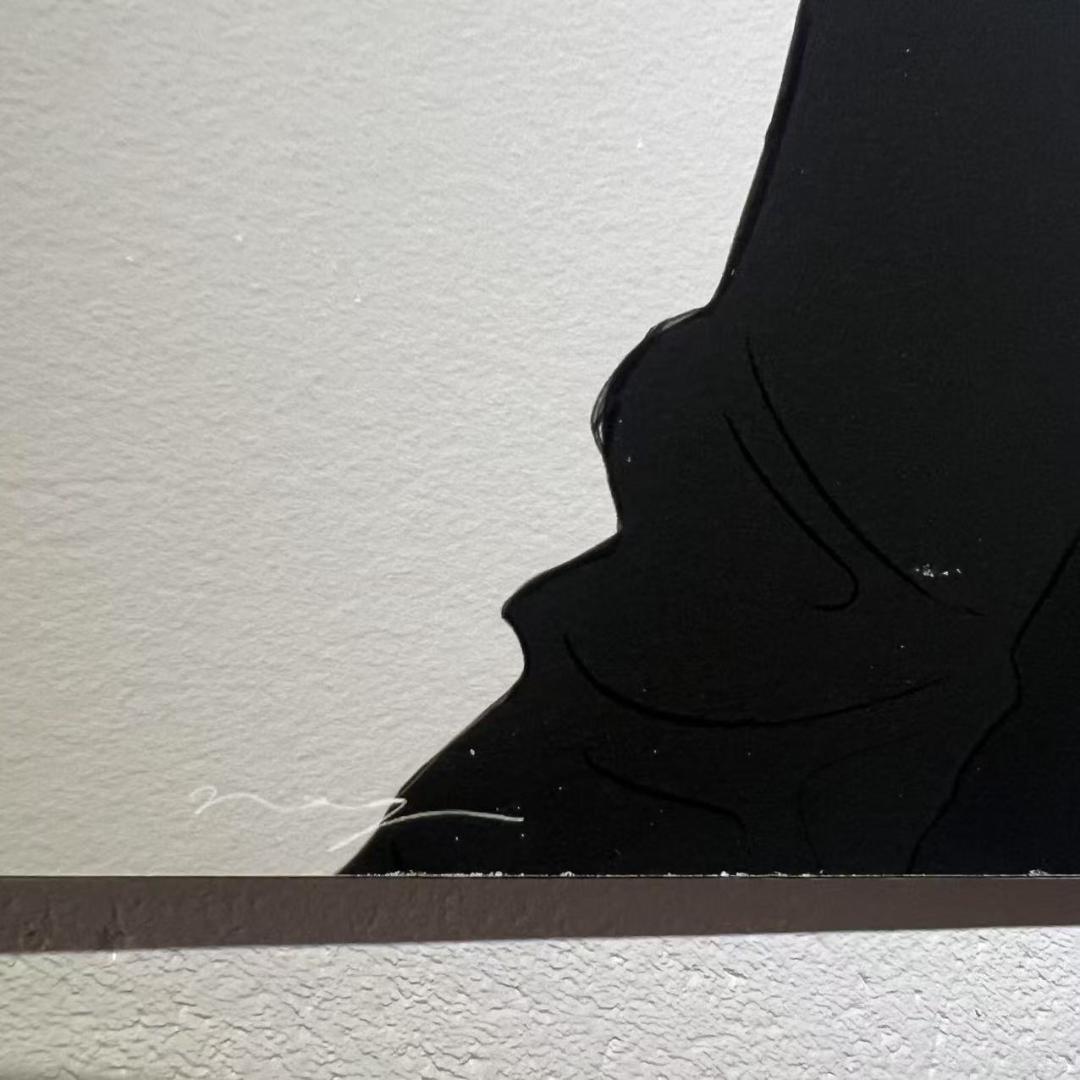 凪 イラスト「大丈夫」ジークレー画 絵画 サイン入り