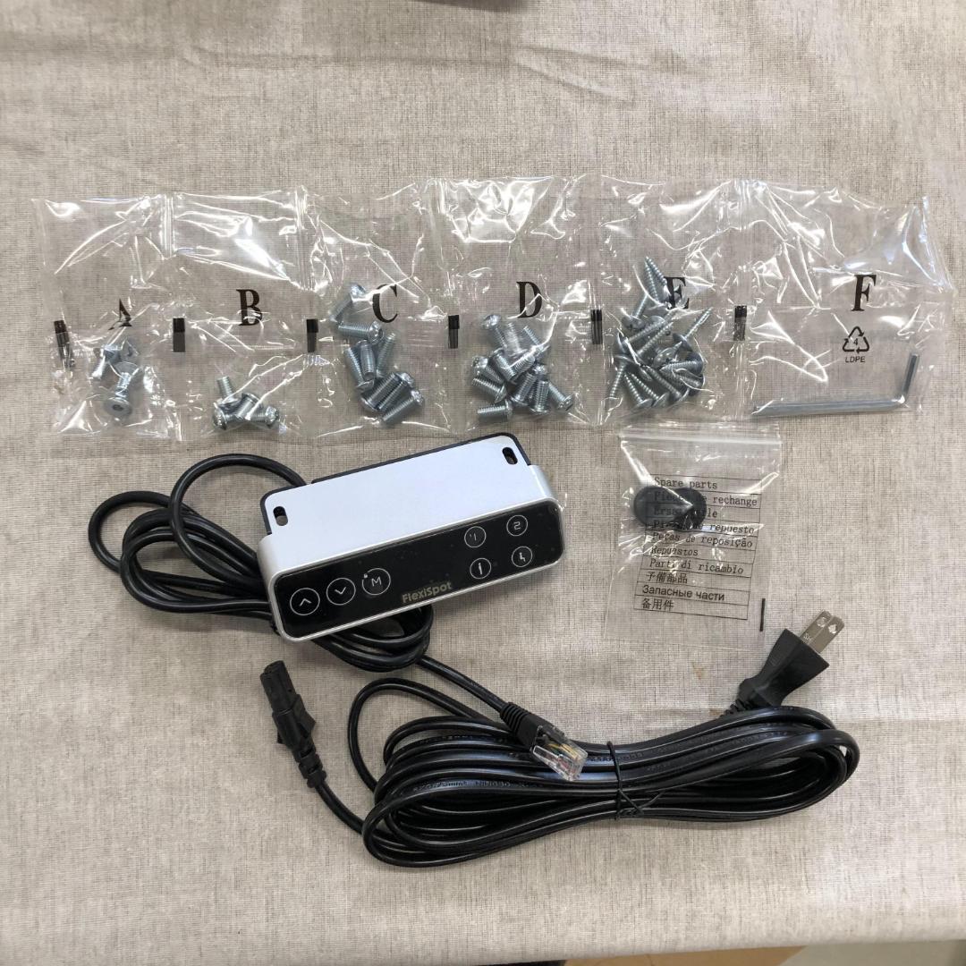 未使用 FLEXISPOT 電動式昇降デスク 高さ調節 E7W-JA【天板無し】