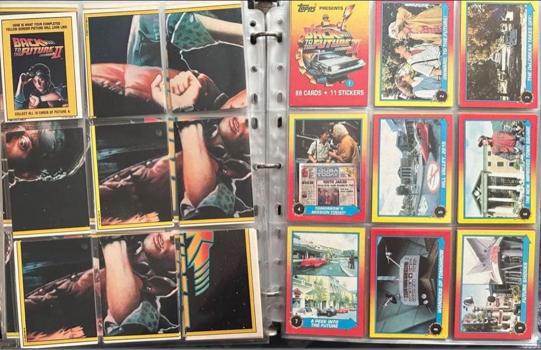 バック・トゥ・ザ・フューチャー ２トレーディングカード コンプリート