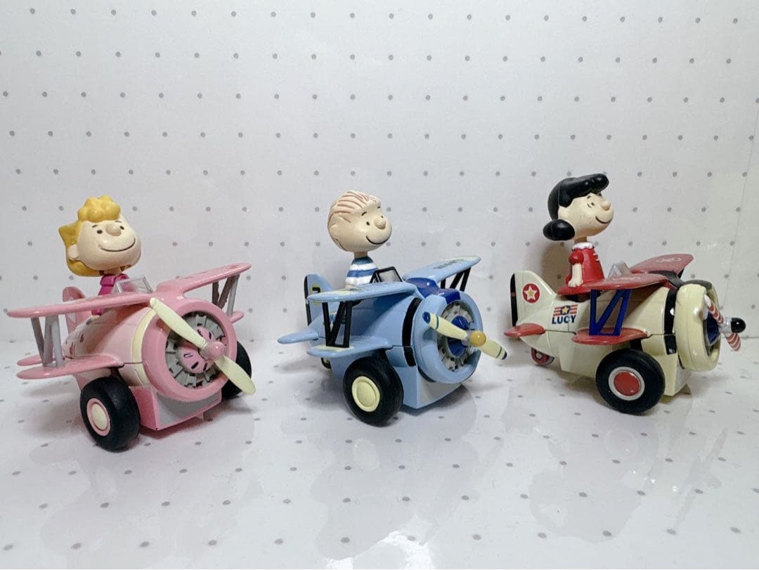 チョロQ HG スヌーピーコレクション　まとめ 飛行機　ミニフィギュア　希少