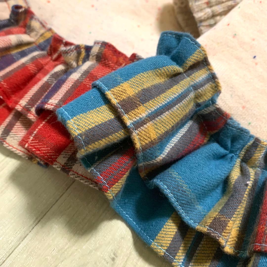 No.32 ハンドメイド犬服 ハイネックパーカーワンピース