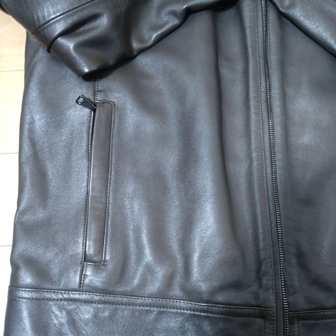 【極美品】EMMETI JURI シングルライダース　MARRONE 48タグ付