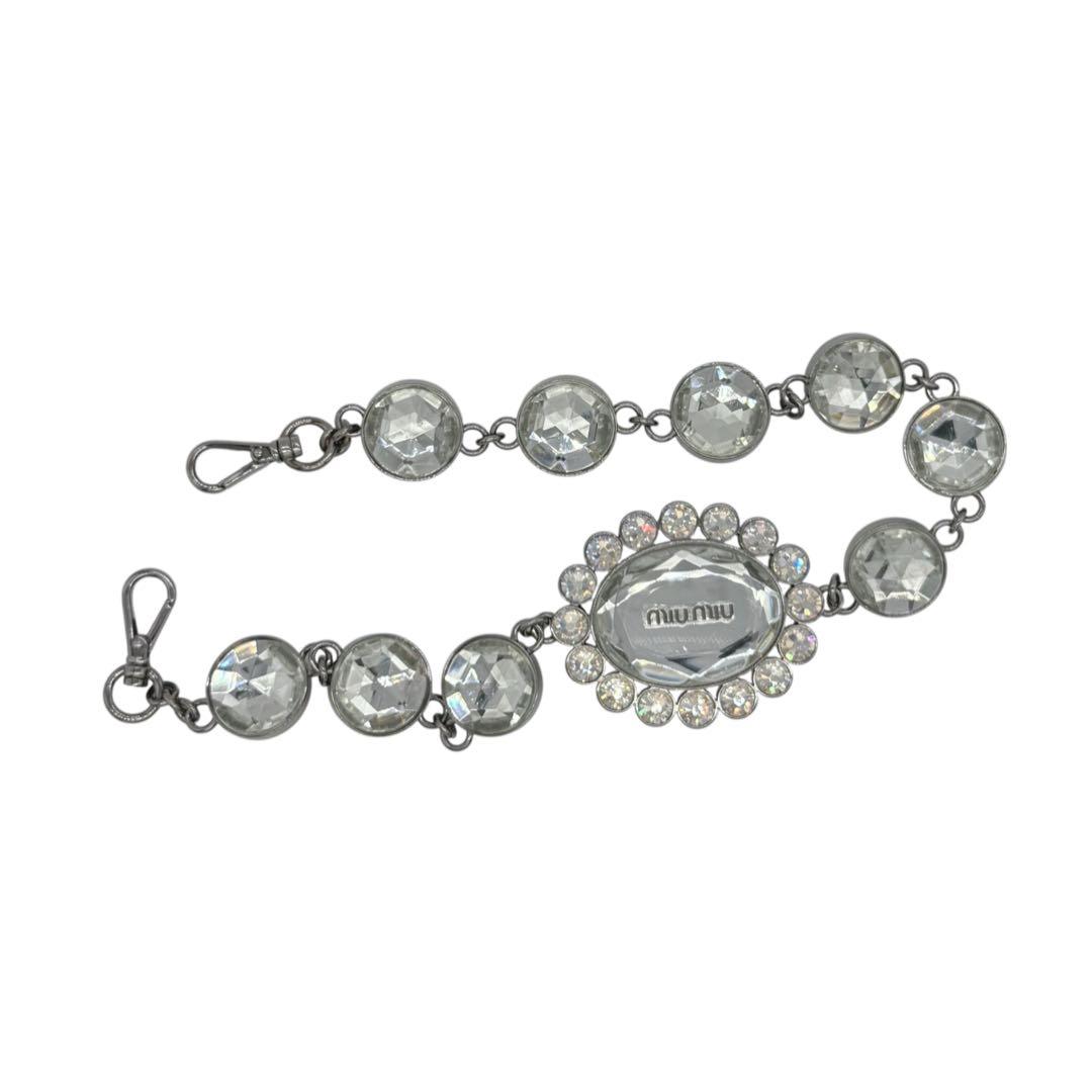 《 ✨美品✨》miumiu ショルダーストラップクリスタルビジュー