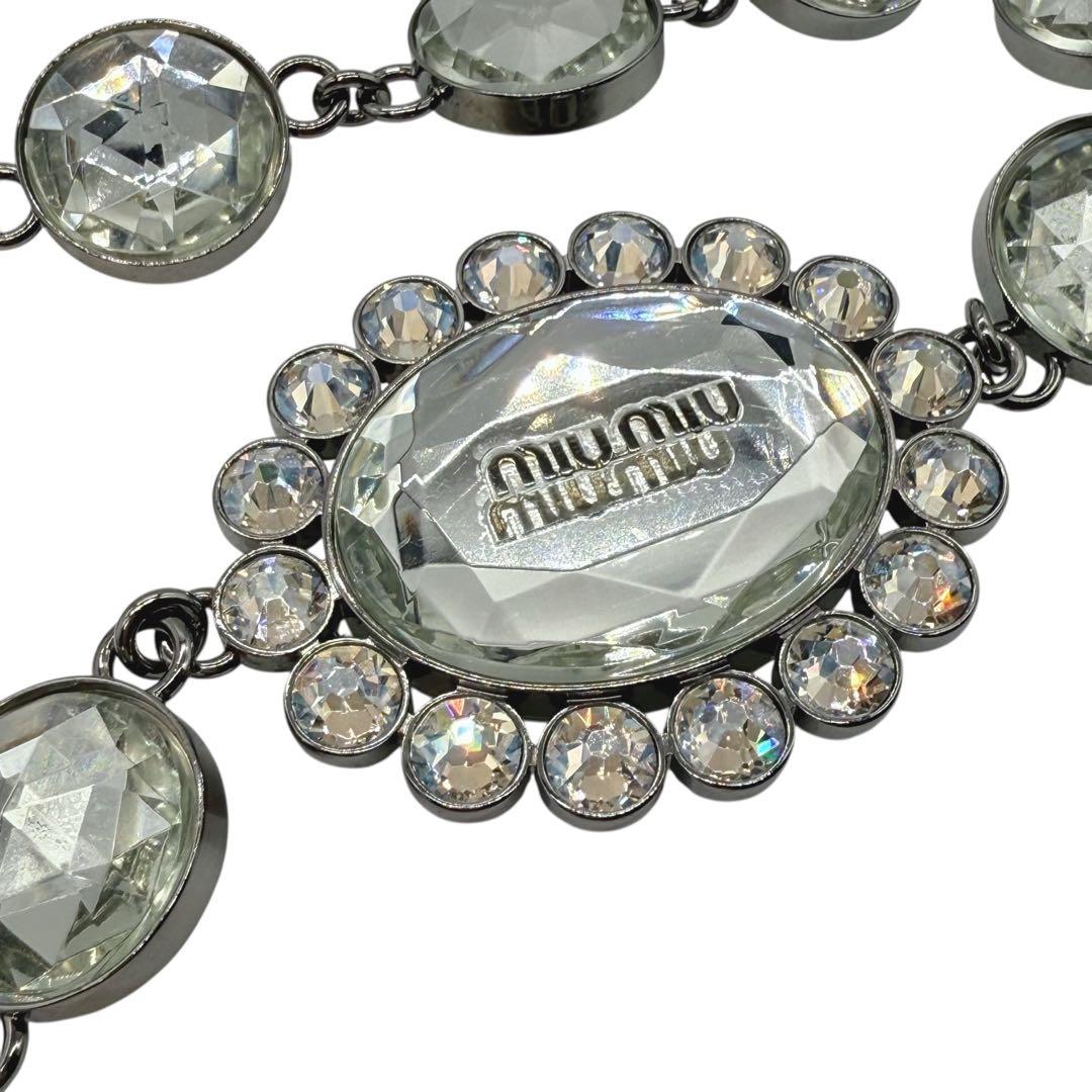 《 ✨美品✨》miumiu ショルダーストラップクリスタルビジュー