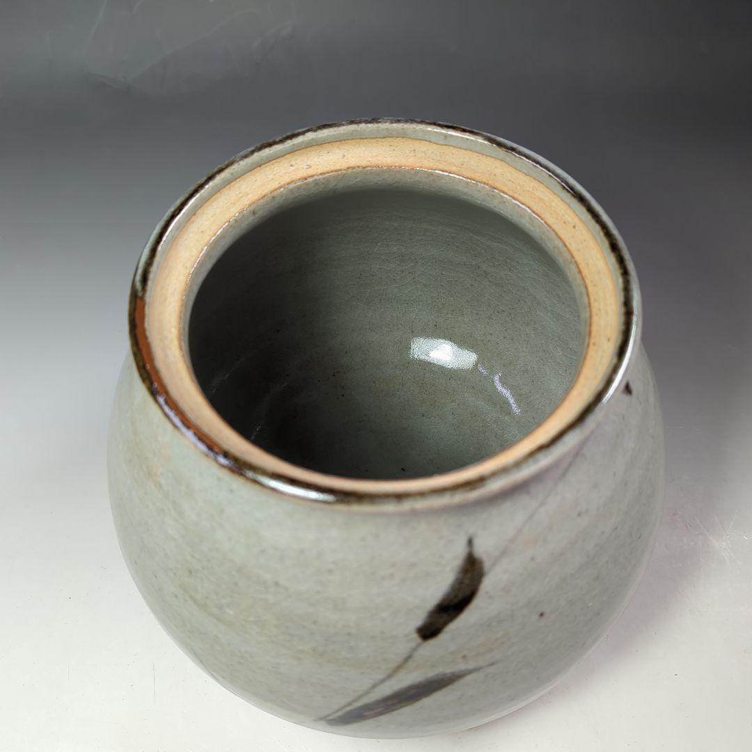 イ540 水指『中里利左エ門』『絵唐津　水指　共箱』茶道具