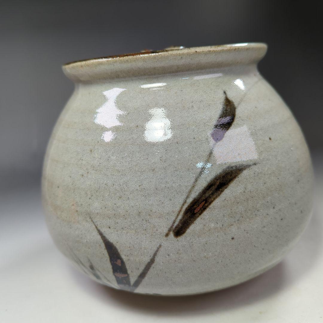 イ540 水指『中里利左エ門』『絵唐津　水指　共箱』茶道具