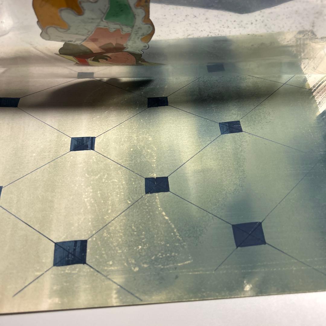 池田理代子「ベルサイユのばら」セル画＋直筆背景　出崎統