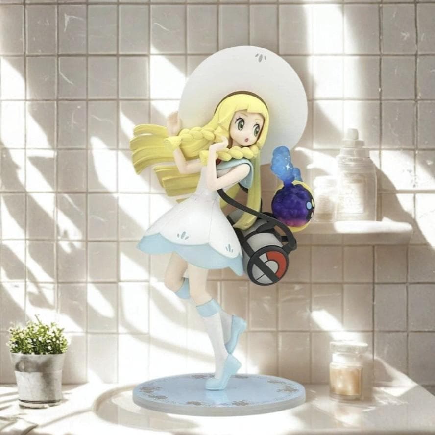 【新品未開封】ポケモンセンター限定 リーリエ＆コスモッグ 1/8 フィギュア