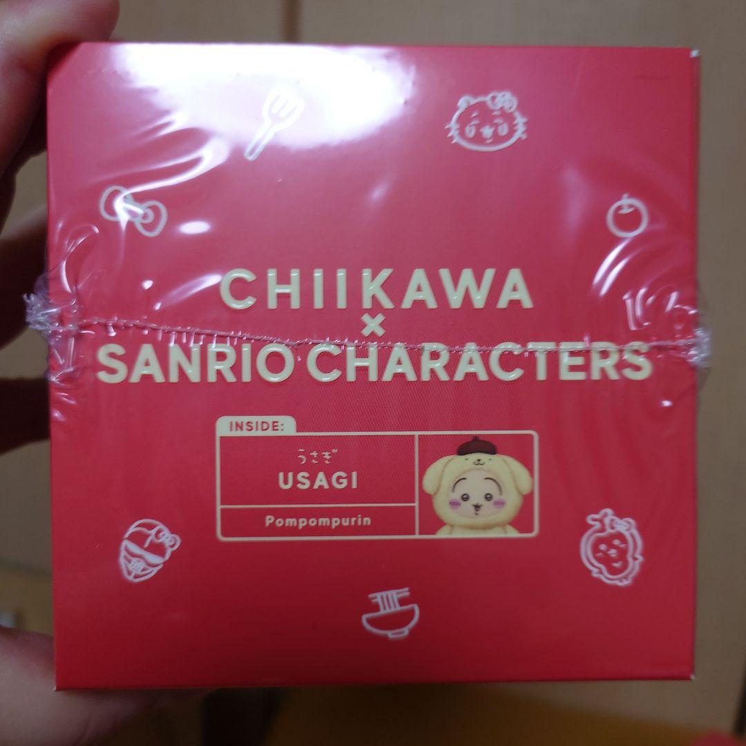 ちいかわ♡サンリオコラボ キラメッコ ちいかわ・ハチワレ・うさぎ シュリンク付き