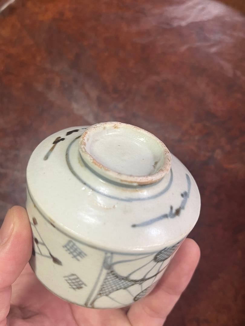 古伊万里　半筒　筒猪口　民藝　くらわんか　波佐見　蕎麦猪口　そば猪口