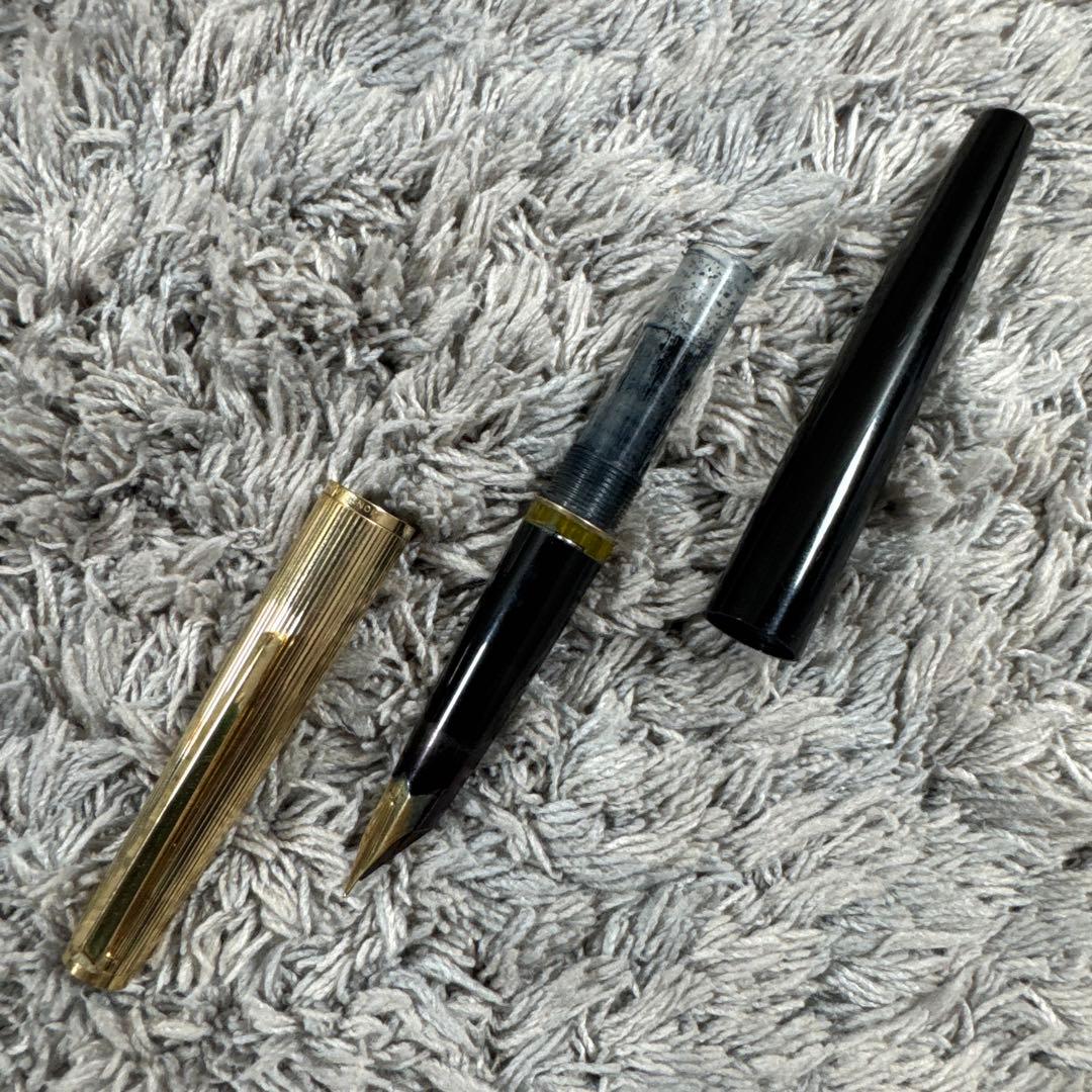 MONT BLANC モンブラン 750 万年筆 ゴールドキャップ