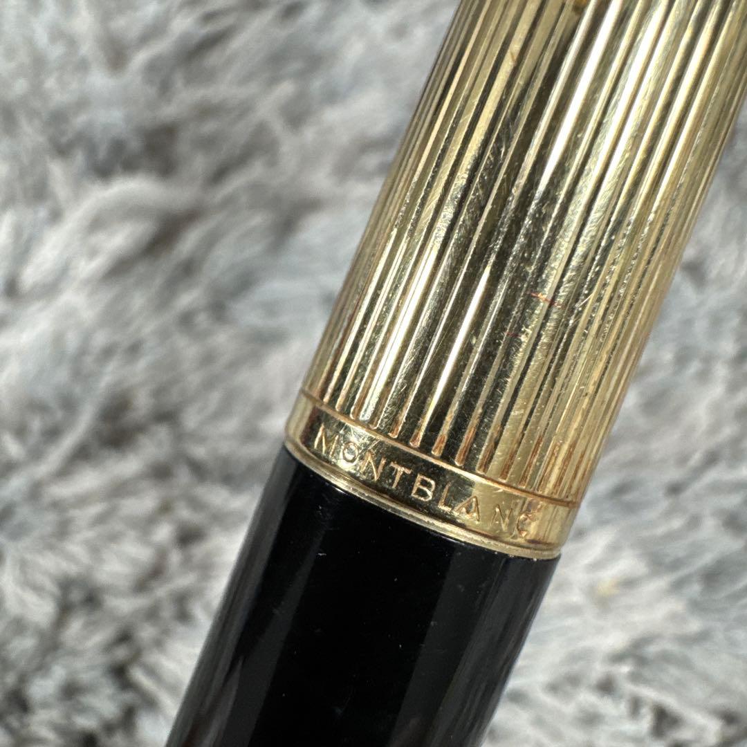 MONT BLANC モンブラン 750 万年筆 ゴールドキャップ