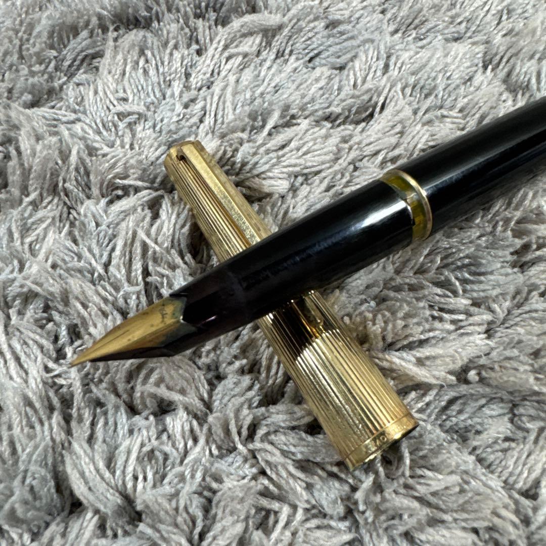 MONT BLANC モンブラン 750 万年筆 ゴールドキャップ