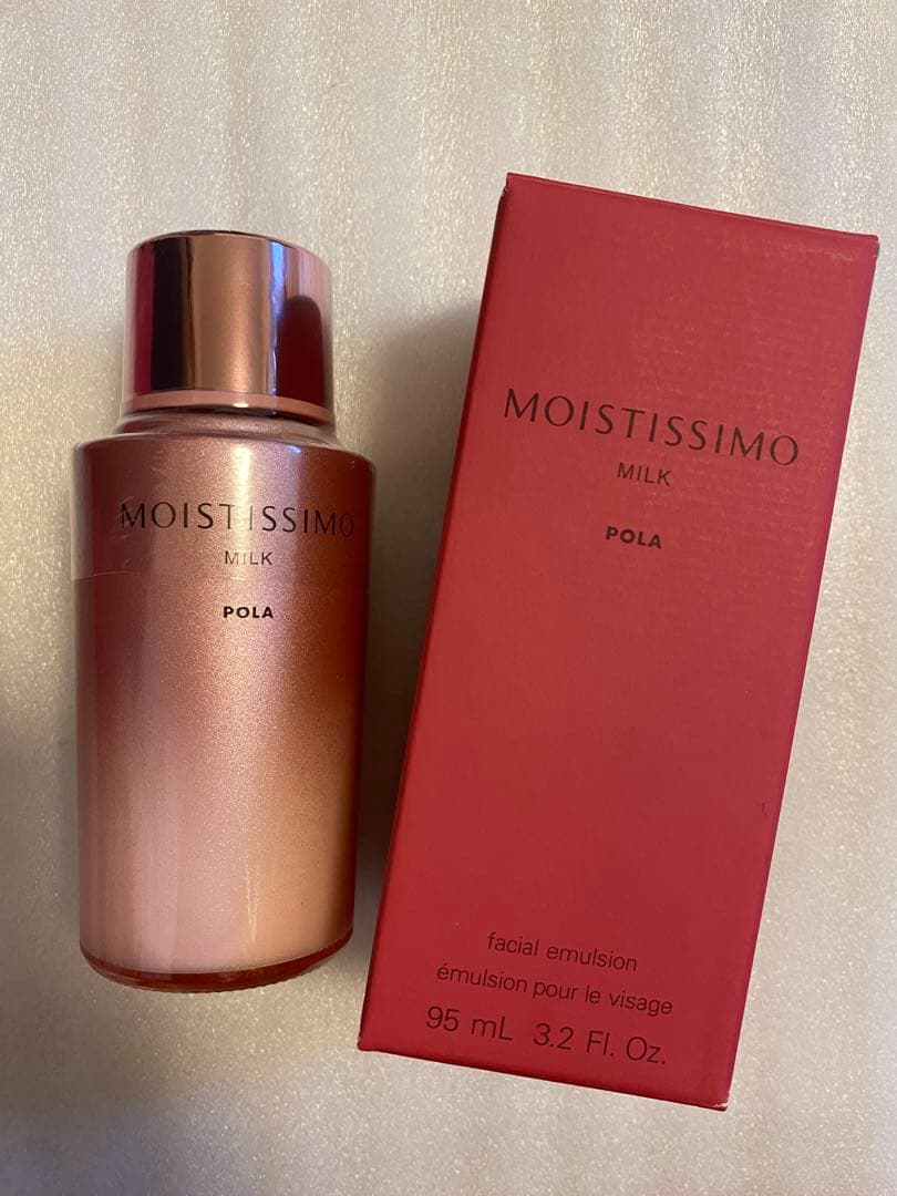 POLA モイスティシモ ミルク 95mL 本品 1本、クリーム2個
