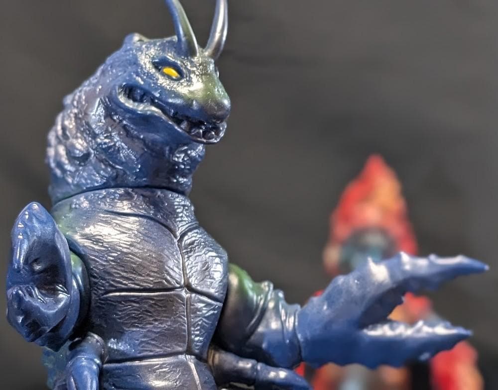 サソリンガ＆サザン星人「シルバー仮面」登場怪獣（ベアモデル）ソフビ２体セット