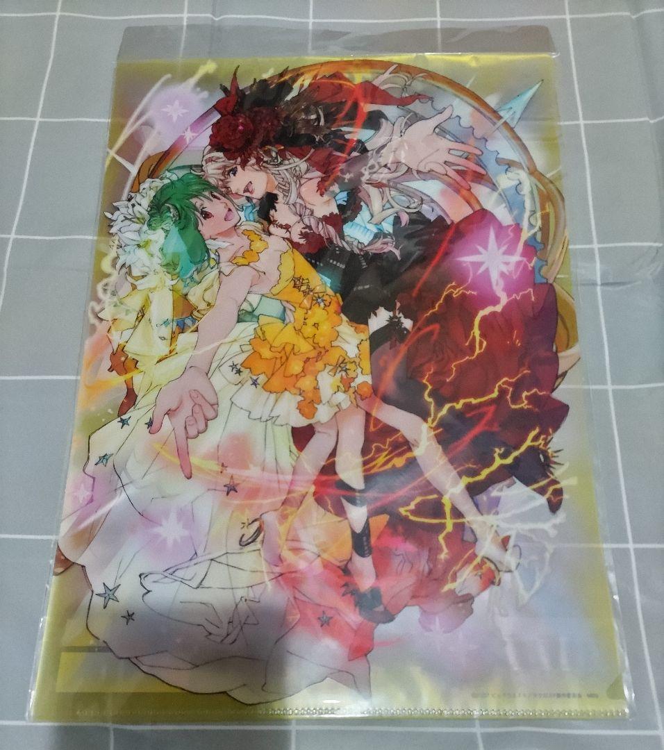 マクロスF 10周年 なつかし画廊 日本橋三越 クリアファイル シェリル ランカ