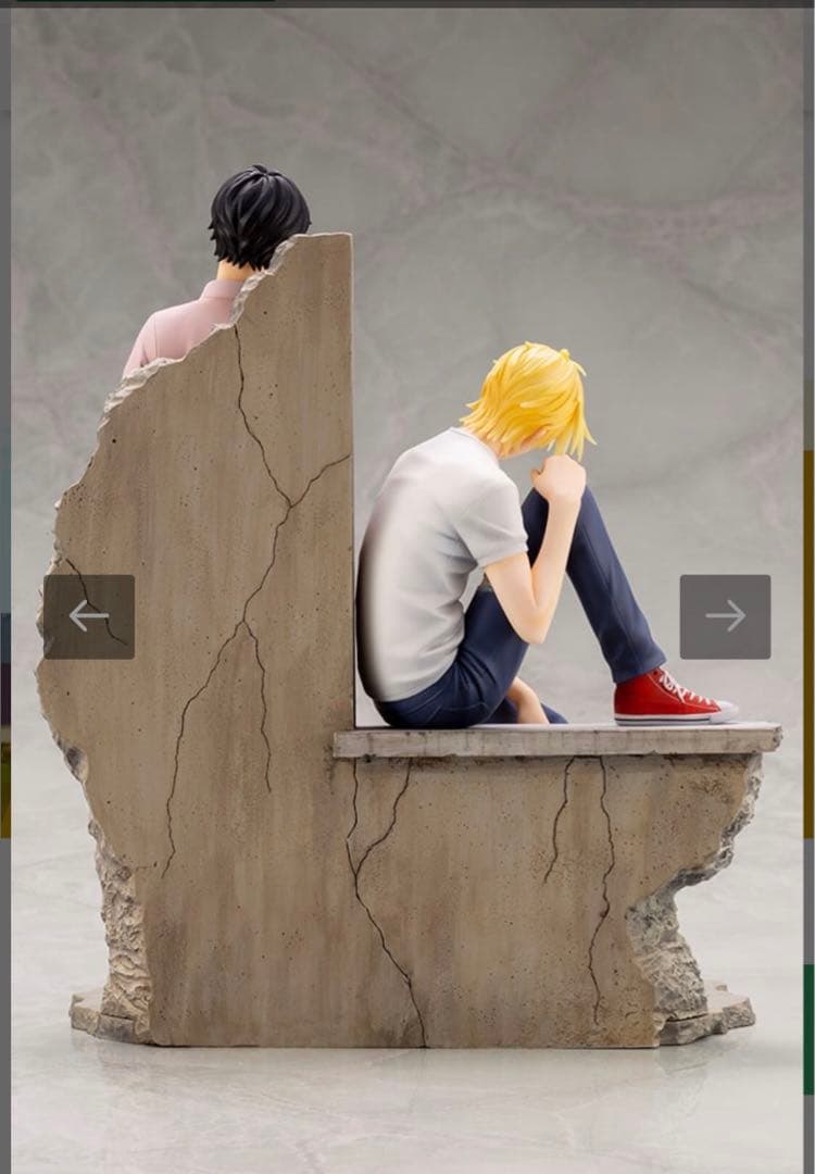 初版 ARTFX J BANANA FISH アッシュ & 英二 コトブキヤ限定