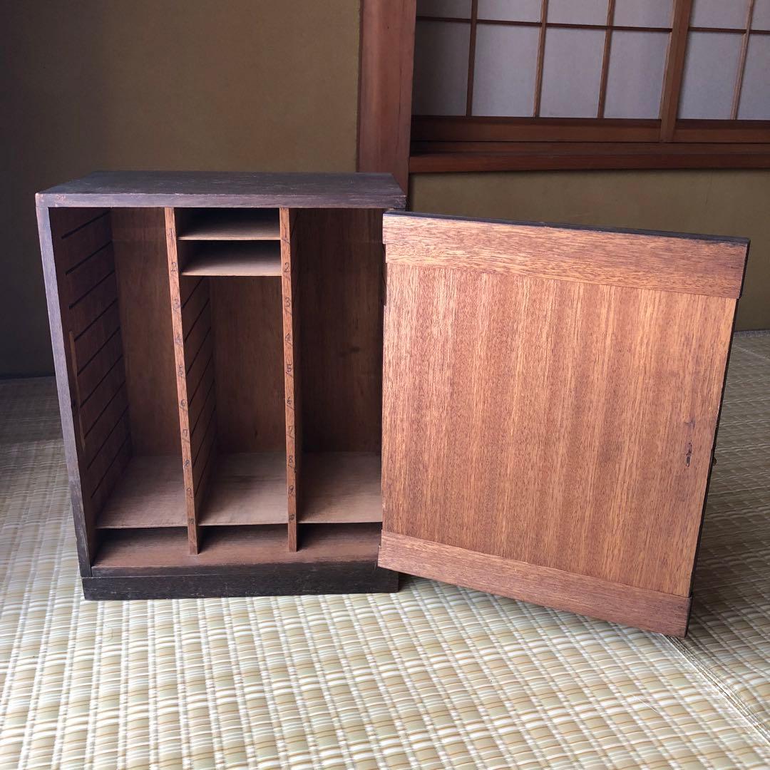 小物入れ　収納棚　ヴィンテージ　昭和レトロ　オーダー家具　貴重