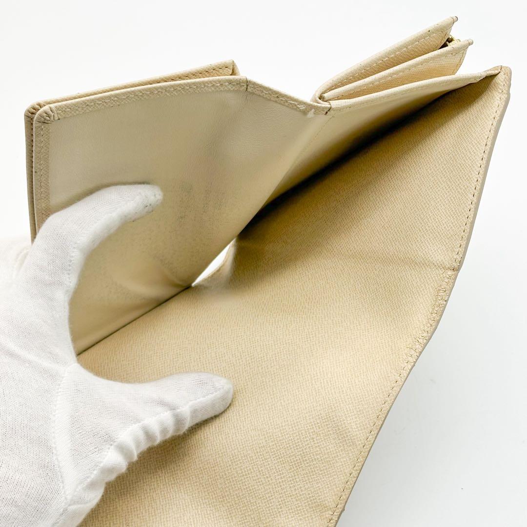 ルイヴィトン ポルトフォイユ アレクサンドラ ダミエ アズール 三つ折り