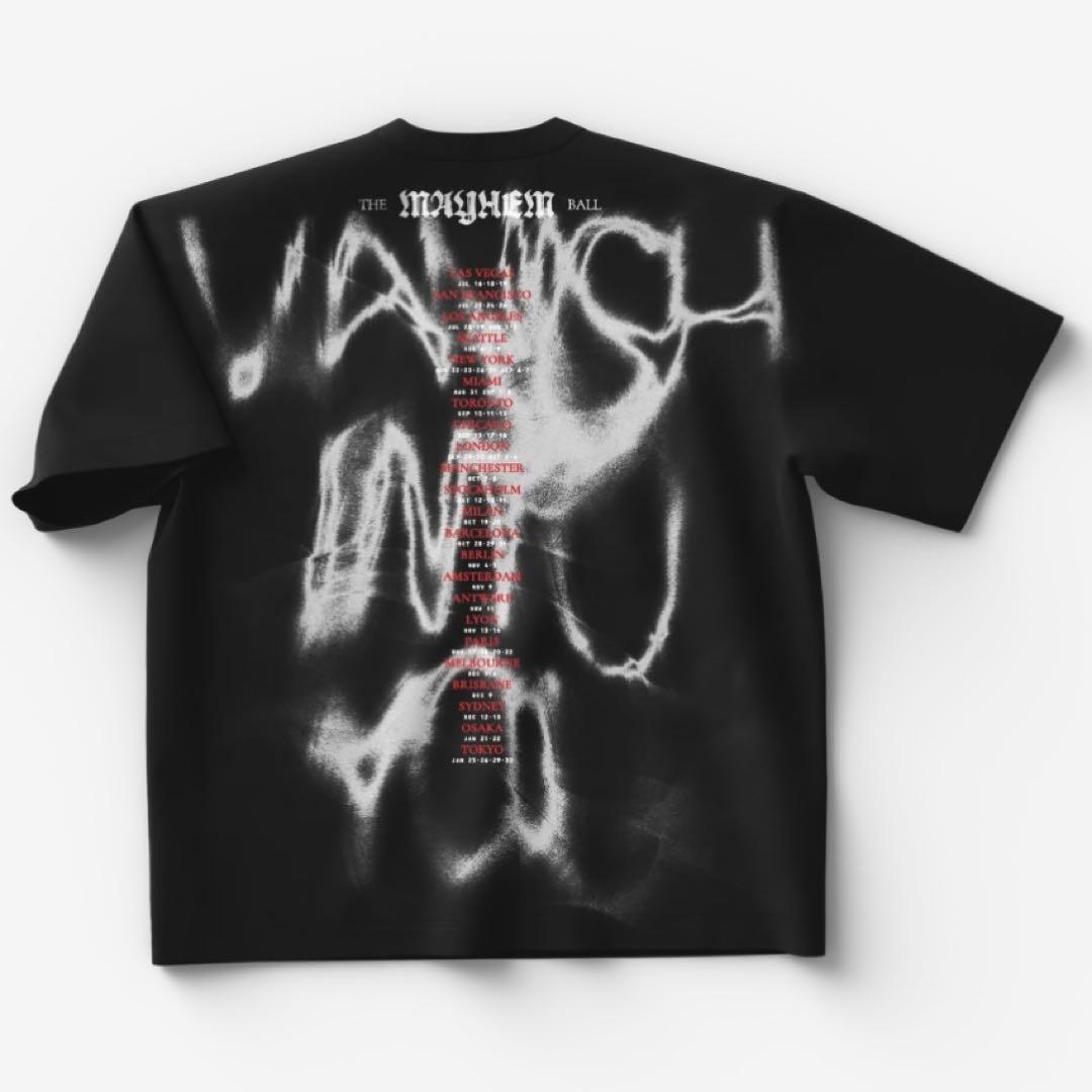 新品 レディガガ Mayhem Ball Vanish Tシャツ サイズM