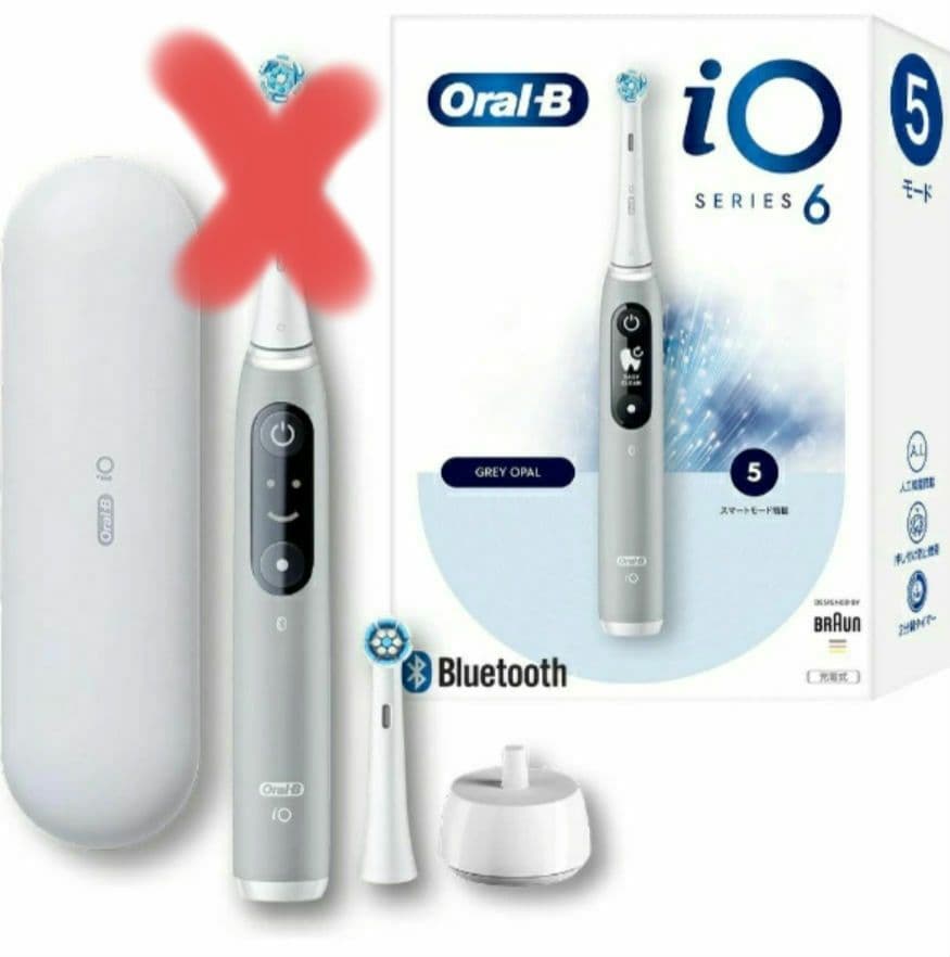 ワ*ス様 ブラシ１つ欠品 iOM62I61KGR-W オーラルB iO6 　電動