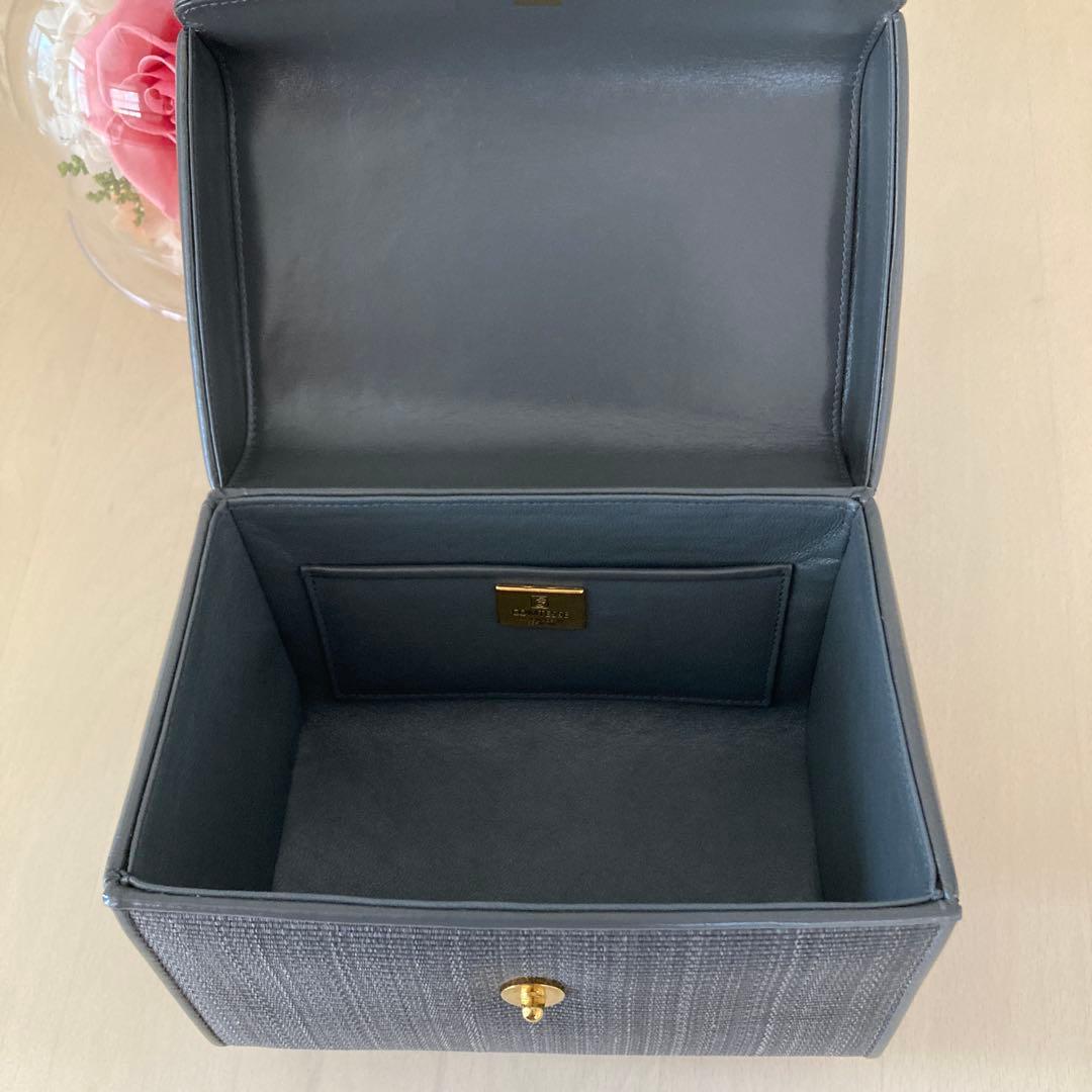 美品❣️コンテスホースヘアーグレー　ハンドバッグ