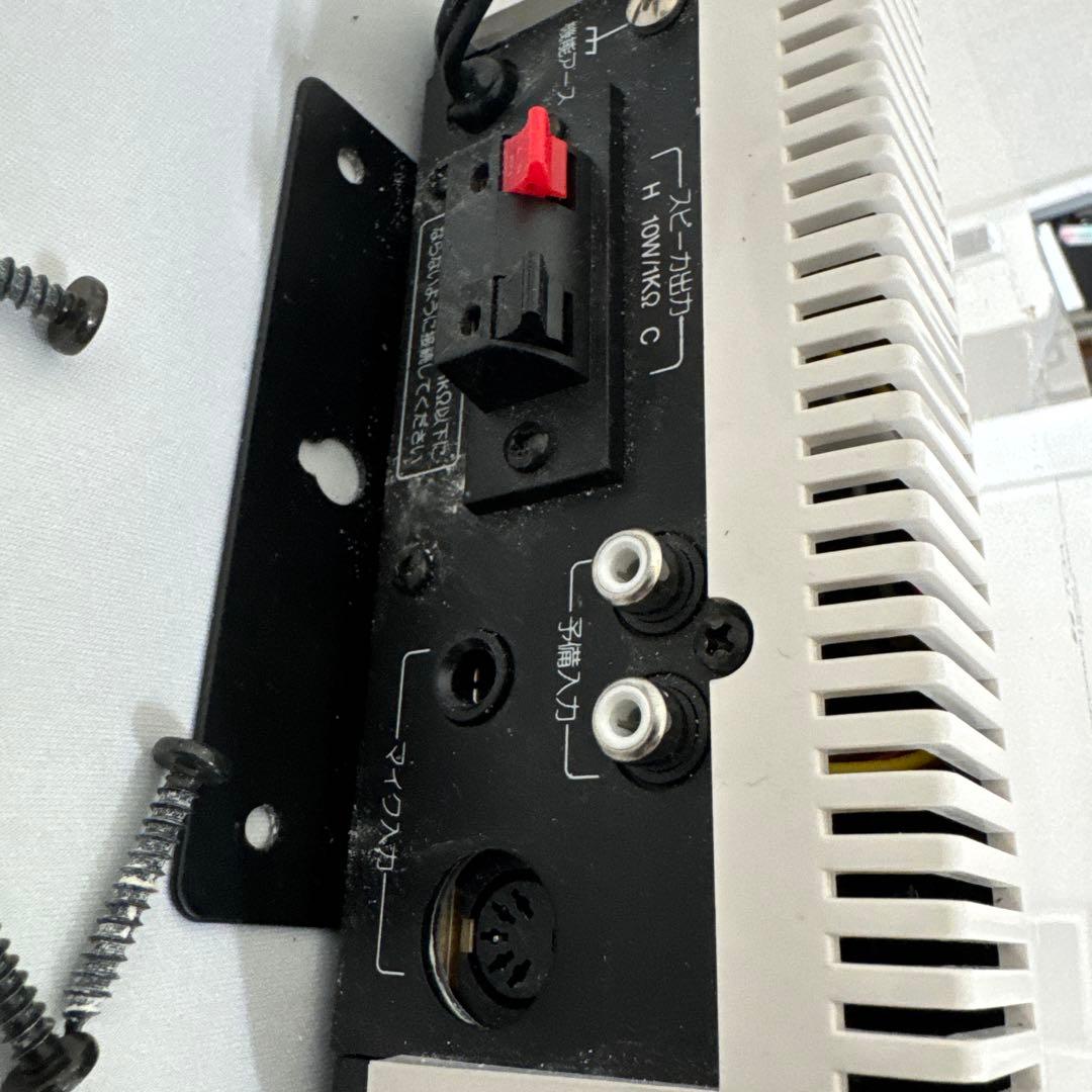 TOA マイクPM660＆アンプTA102＆スピーカーBS320 T 備品