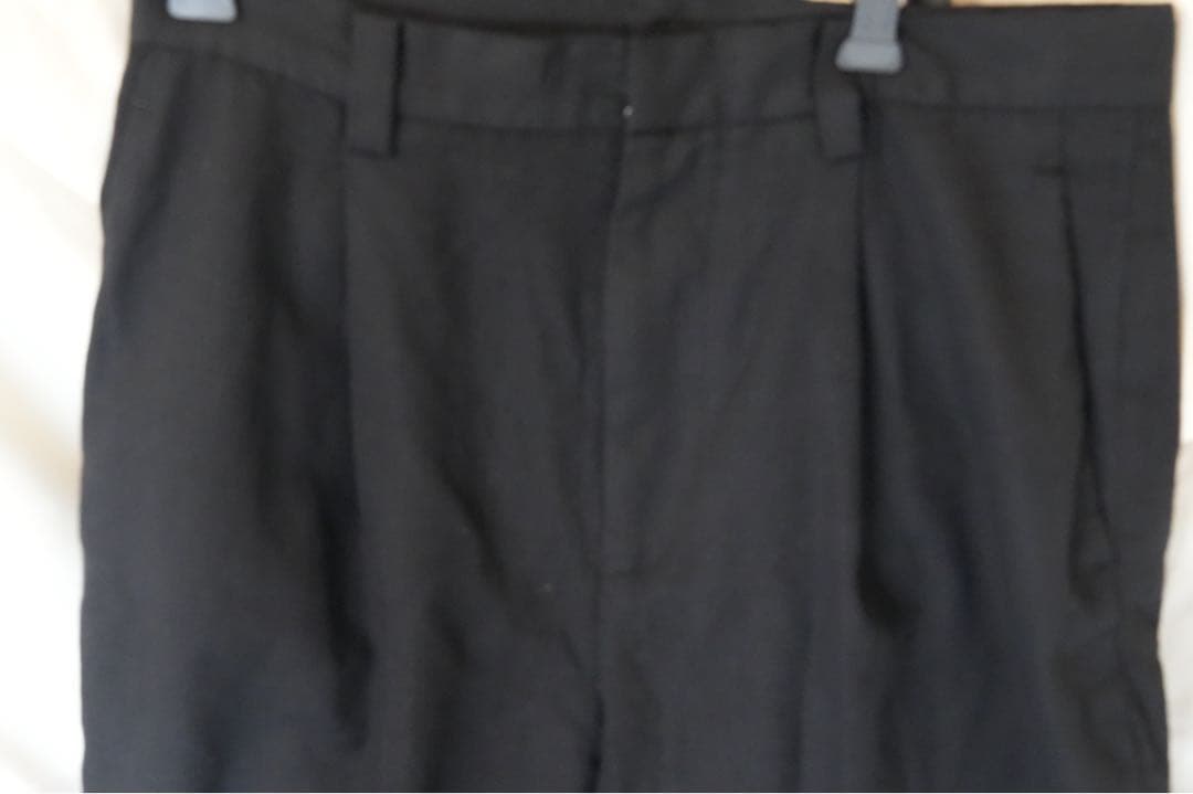 dulcamara ブラックサルエルパンツ