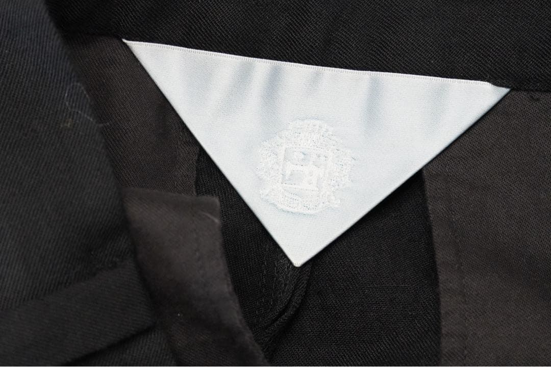 dulcamara ブラックサルエルパンツ