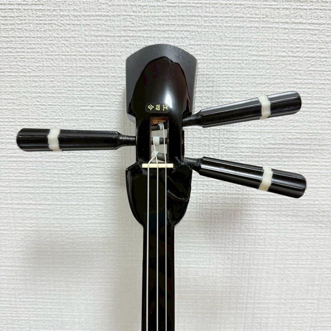 沖縄 三線 特上 人工皮革 蛇柄 ソフトケース 三味線✨付属品多数