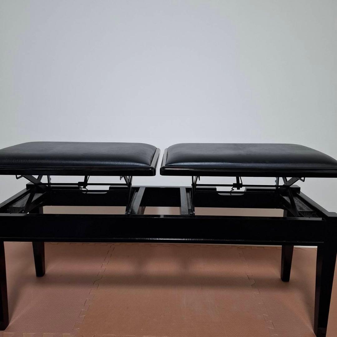 専用　ピアノ椅子 連弾用ピアノ椅子　高低自在椅子【送料込/匿名発送】