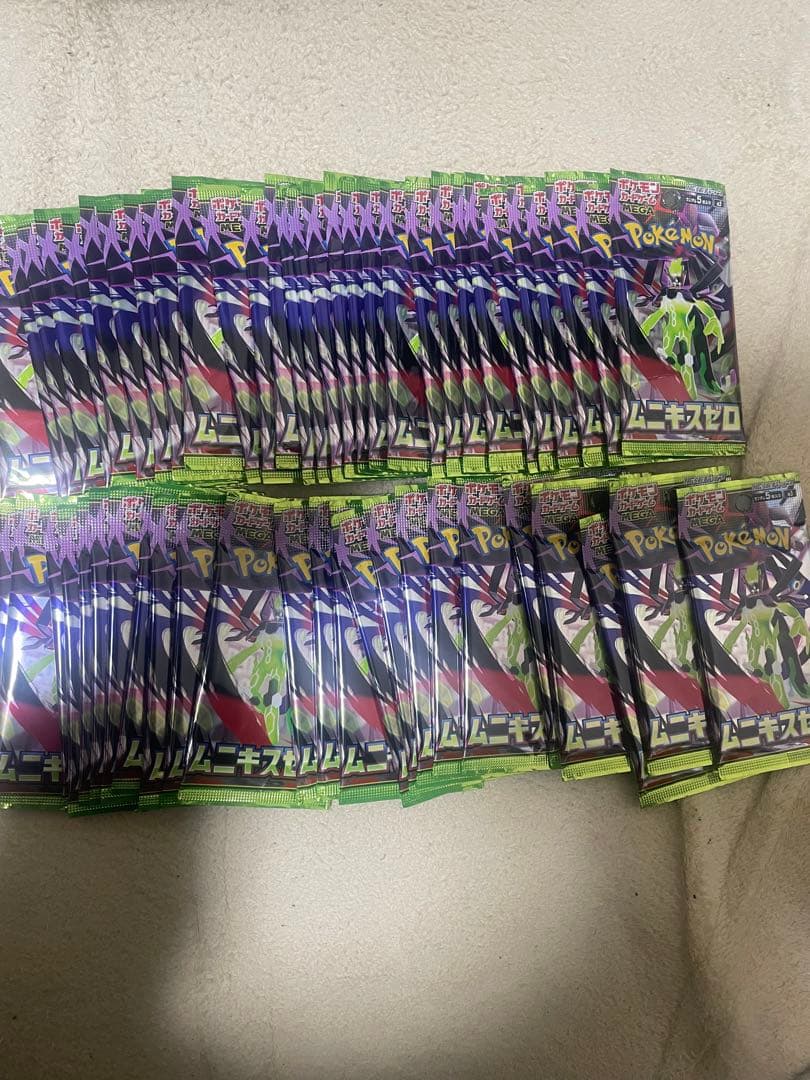 ポケモンカード　ムニキスゼロ　102パック　未サーチ