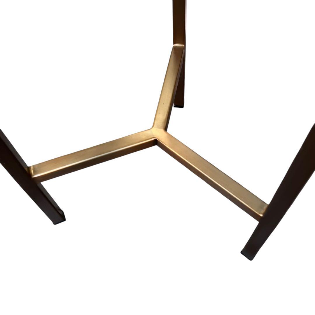 KAJA カジャ 木化石 サイドテーブル (H55)