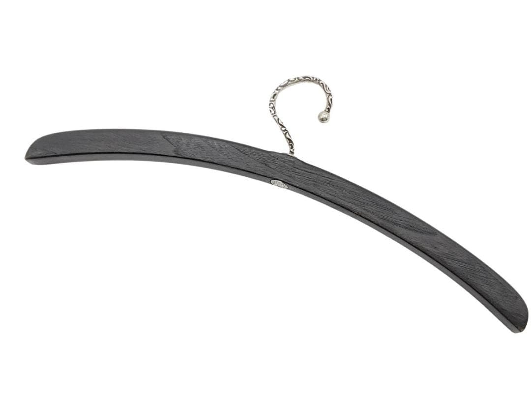 【美品】CHROME HEARTS スクロールフック　エボニーハンガー